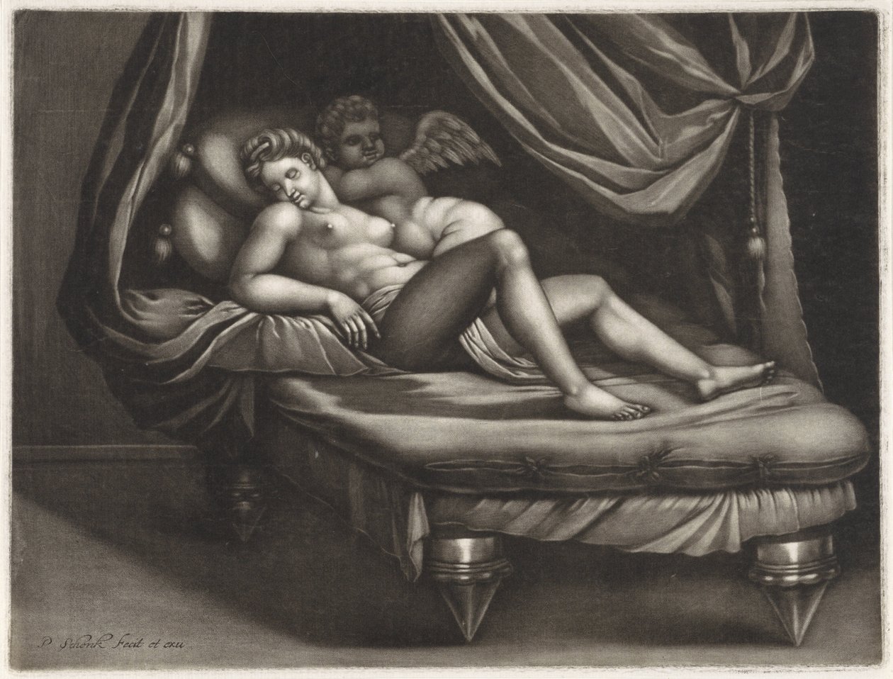 Cupido en Psyche de Pieter Schenk (I)