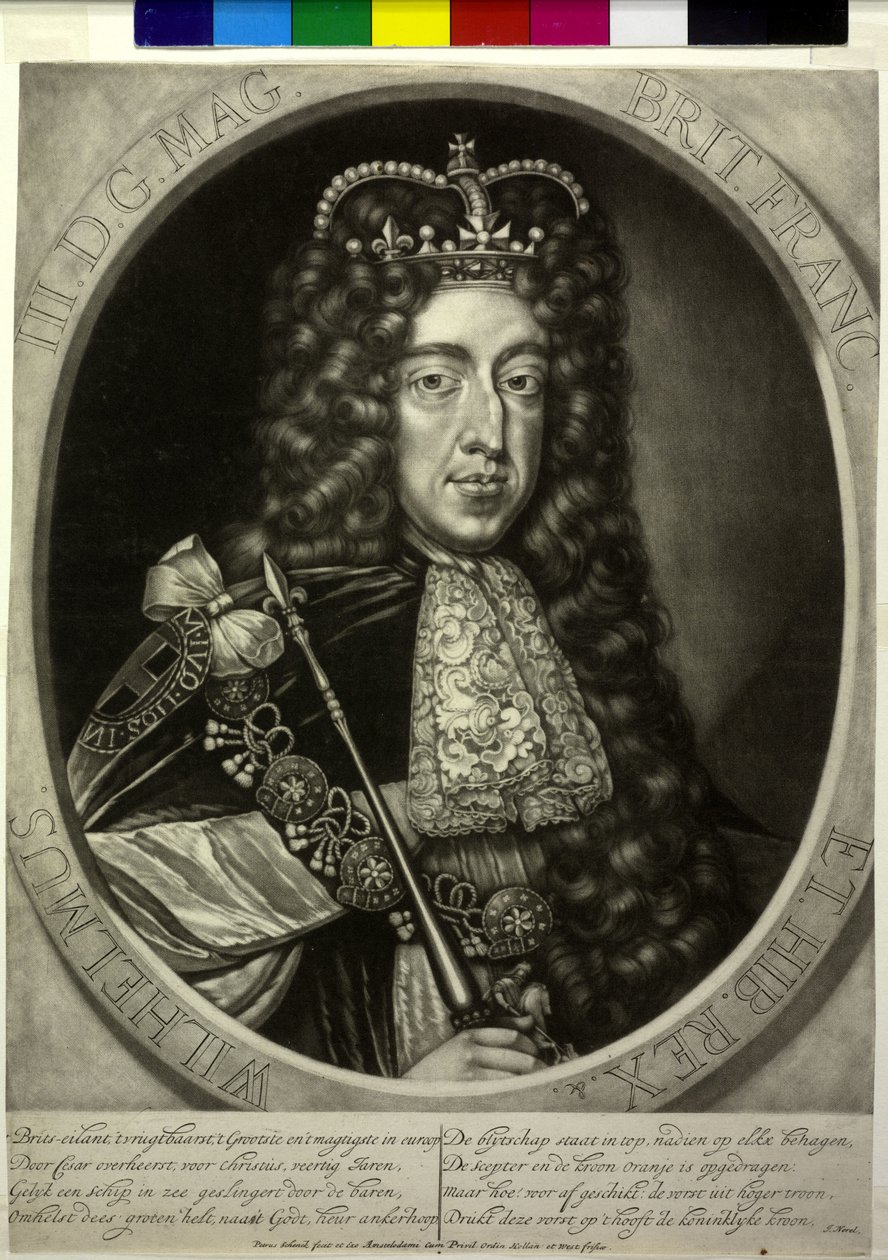 Príncipe de Orange Guillermo III de Pieter Schenk