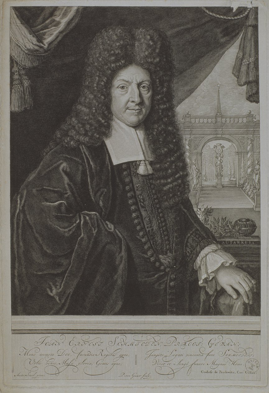 Jan Ernest Schmieden (1626-1707) 1707 de Pieter Stevens van Gunst