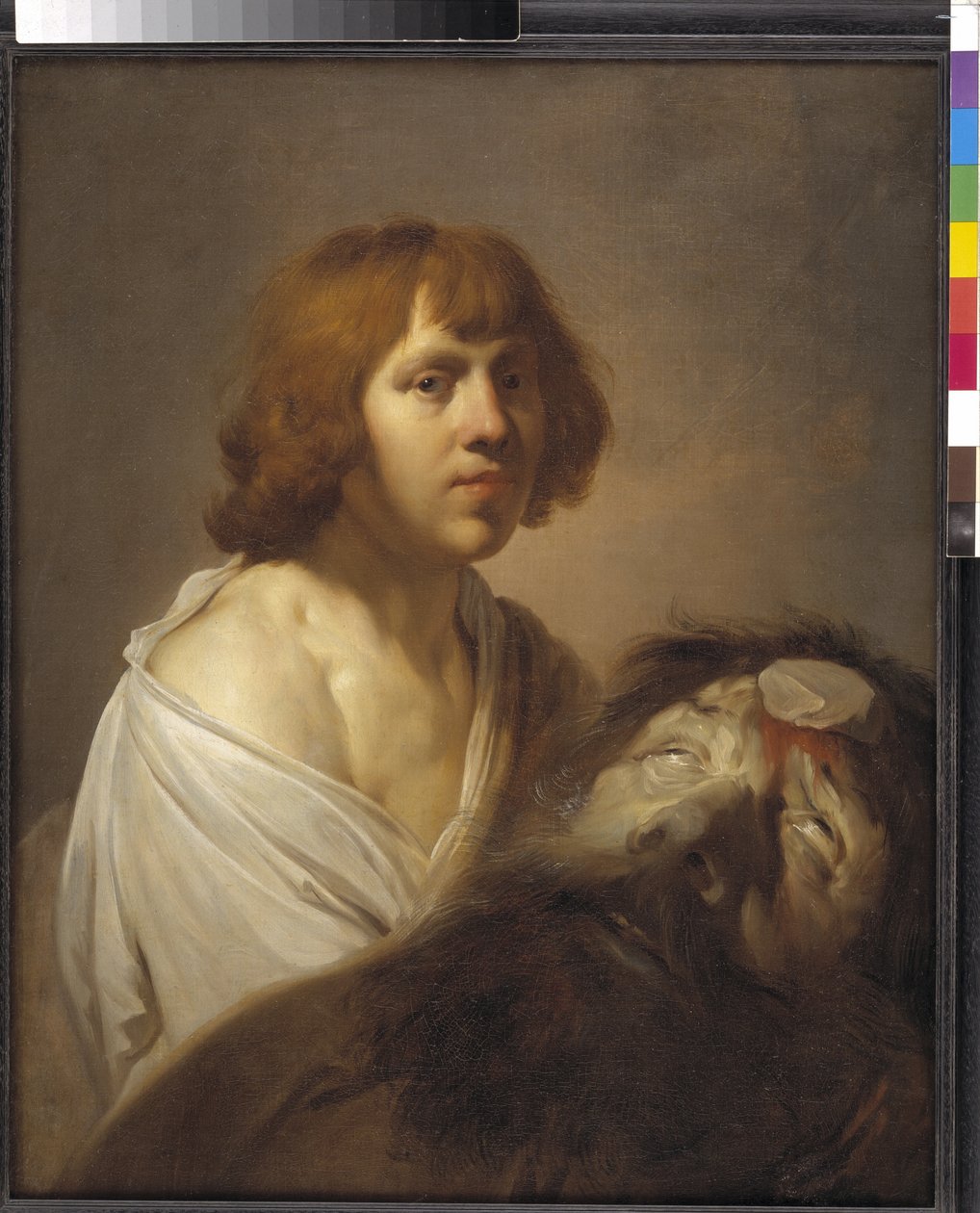 David con la Cabeza de Goliat de Pieter de Grebber
