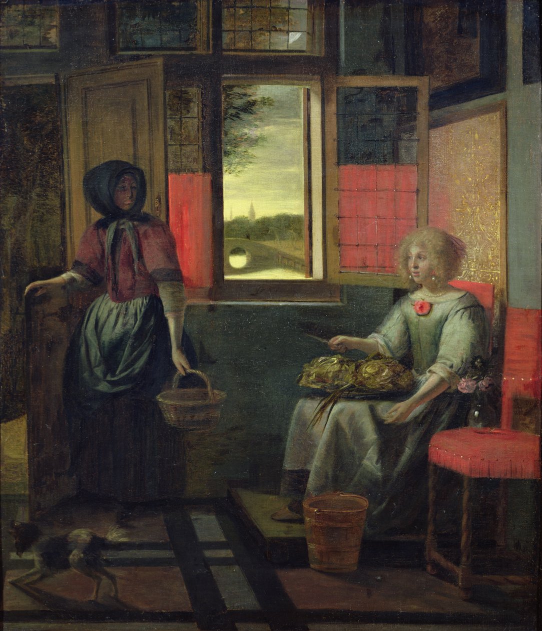 Interior holandés de Pieter de Hooch