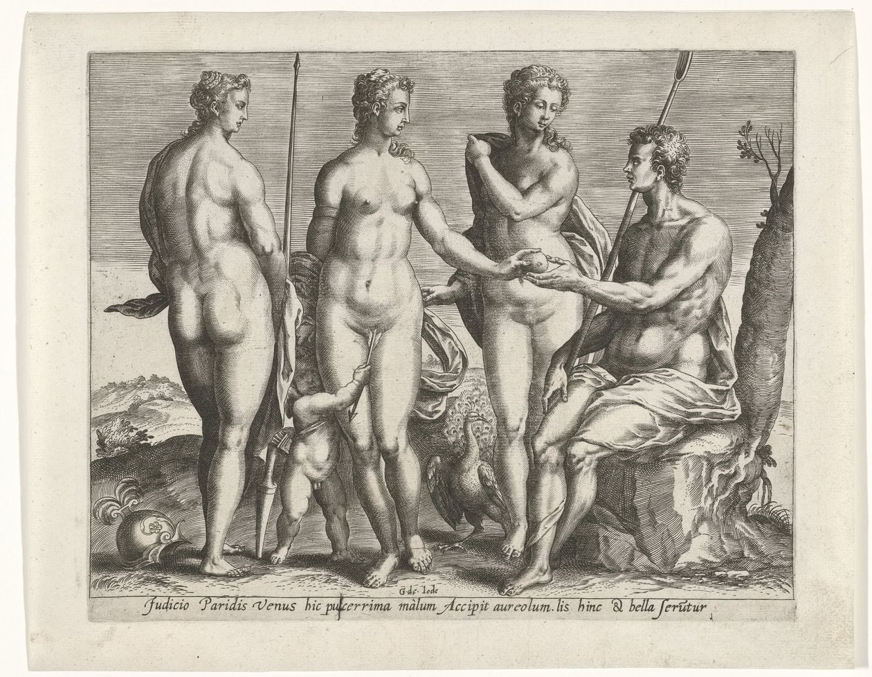 Sentencia de París de Pieter de Jode (I)