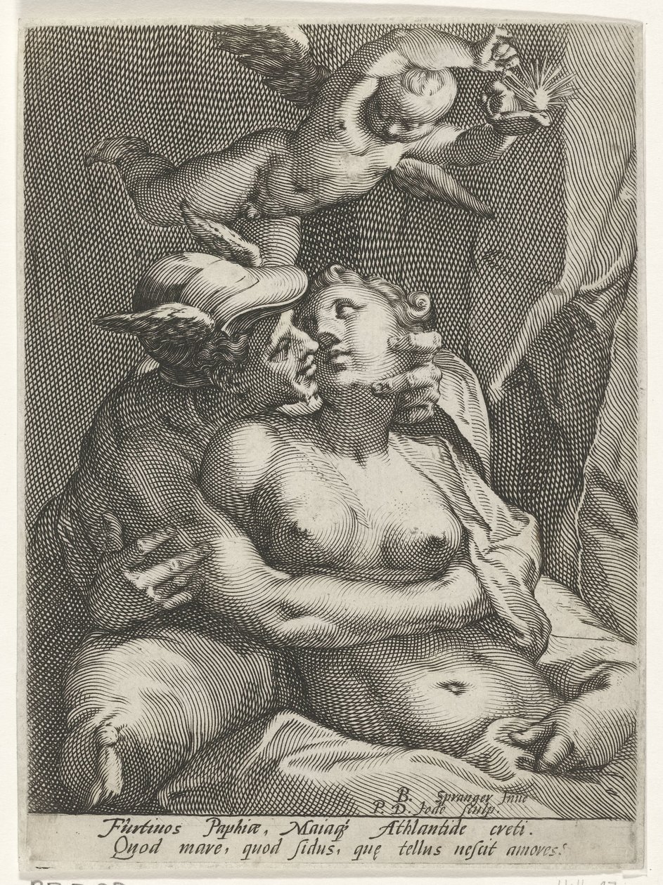 Venus y Mercurio de Pieter de Jode (I)