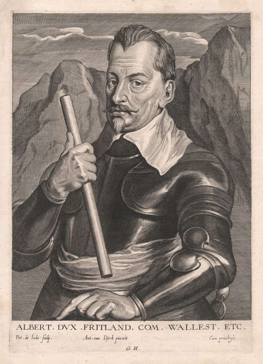 Albert, Dux Fritland. Com. Wallest, Etc. de Pieter de Jode