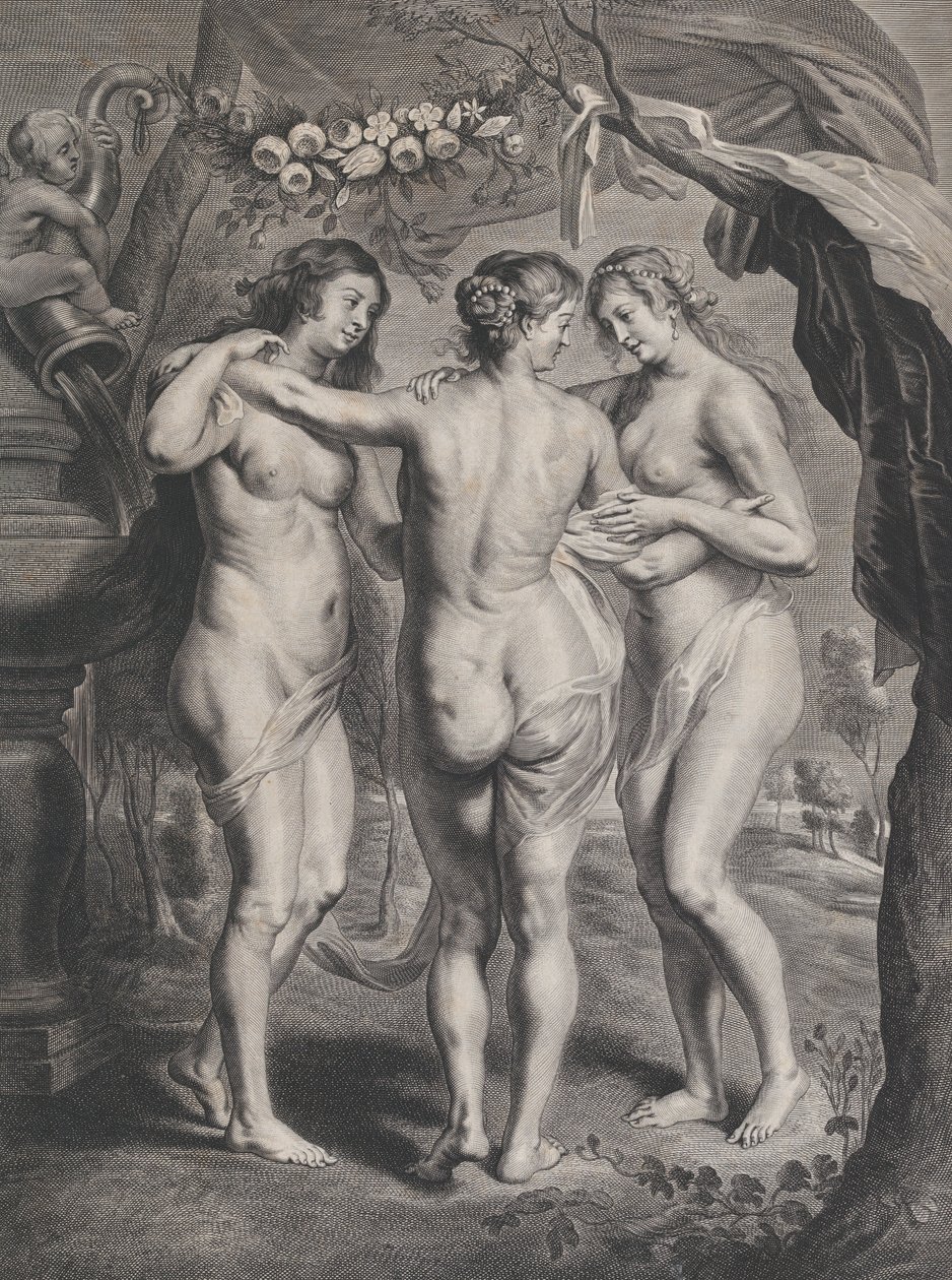 Las Tres Gracias de Pieter de Jode II