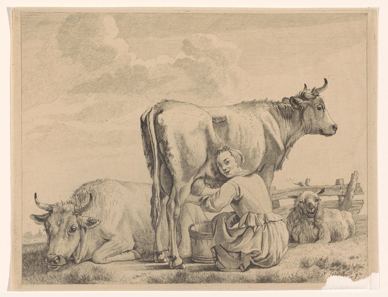 lechera de Pieter de Mare