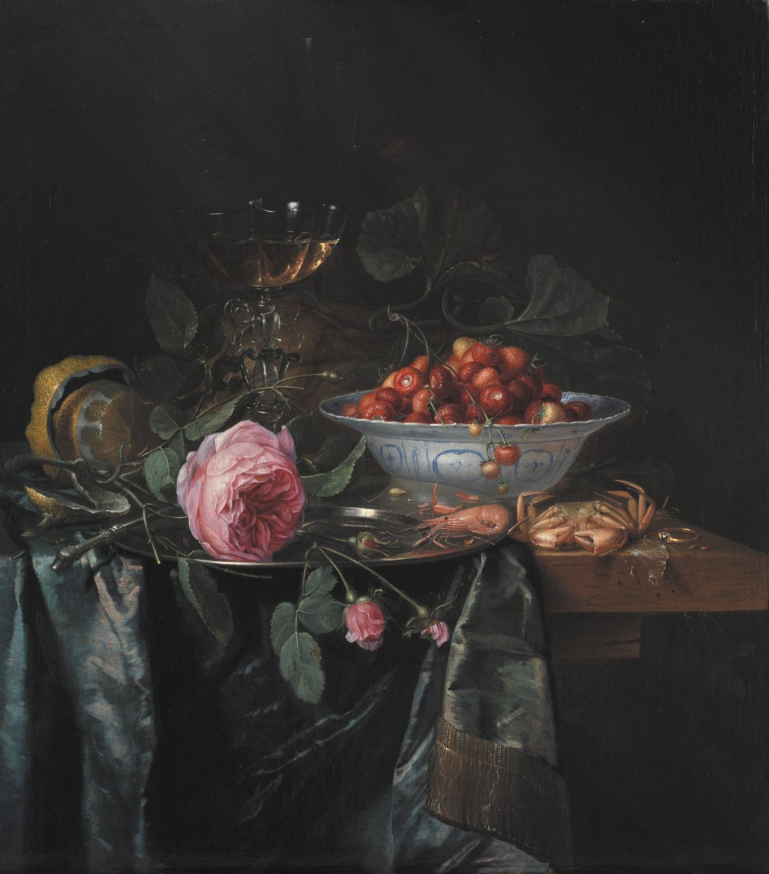 Bodegón de lujo de Pieter de Ring