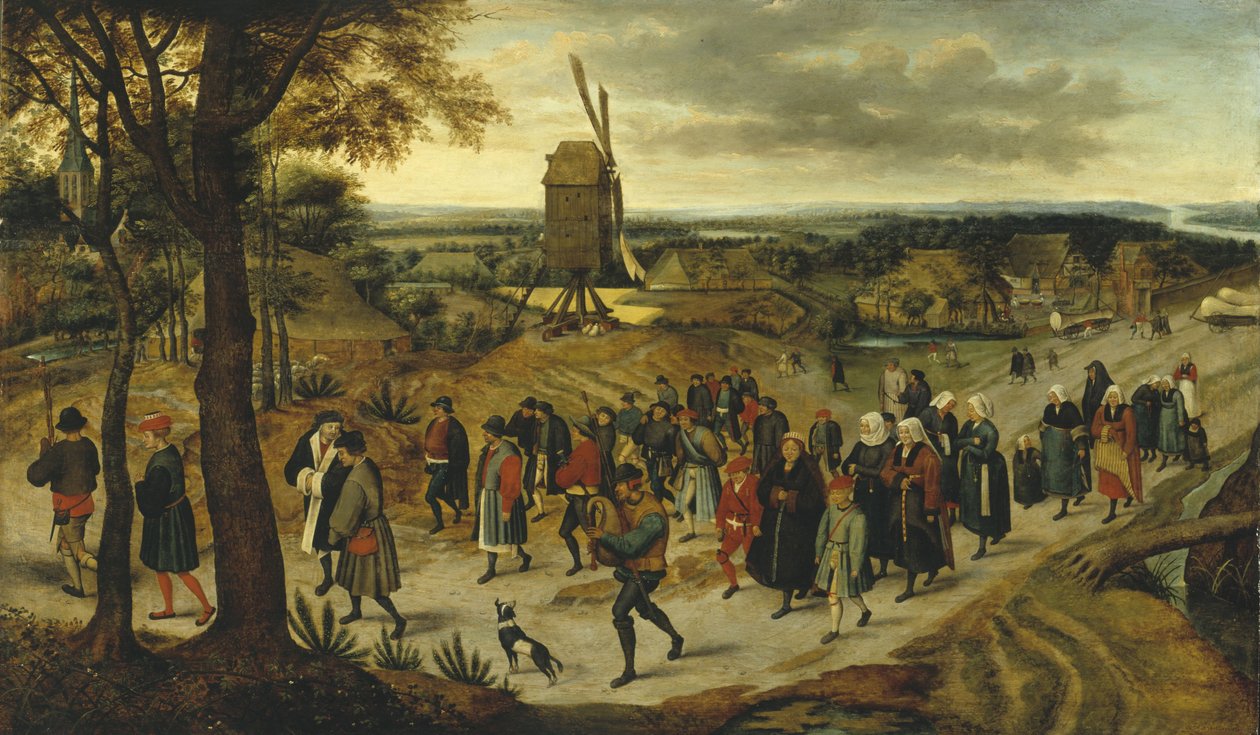 El cortejo nupcial de Pieter the Younger Brueghel