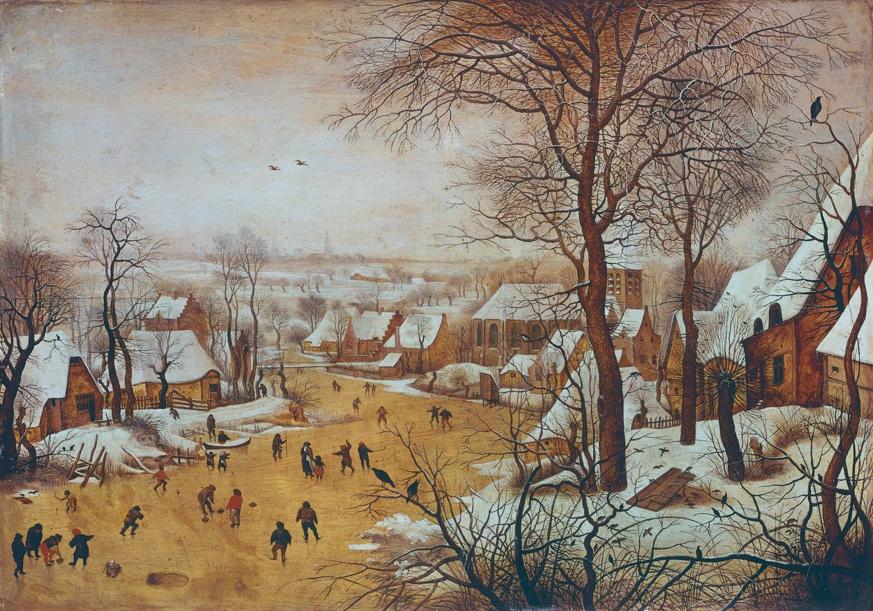 Paisaje de invierno de Pieter the Younger Brueghel