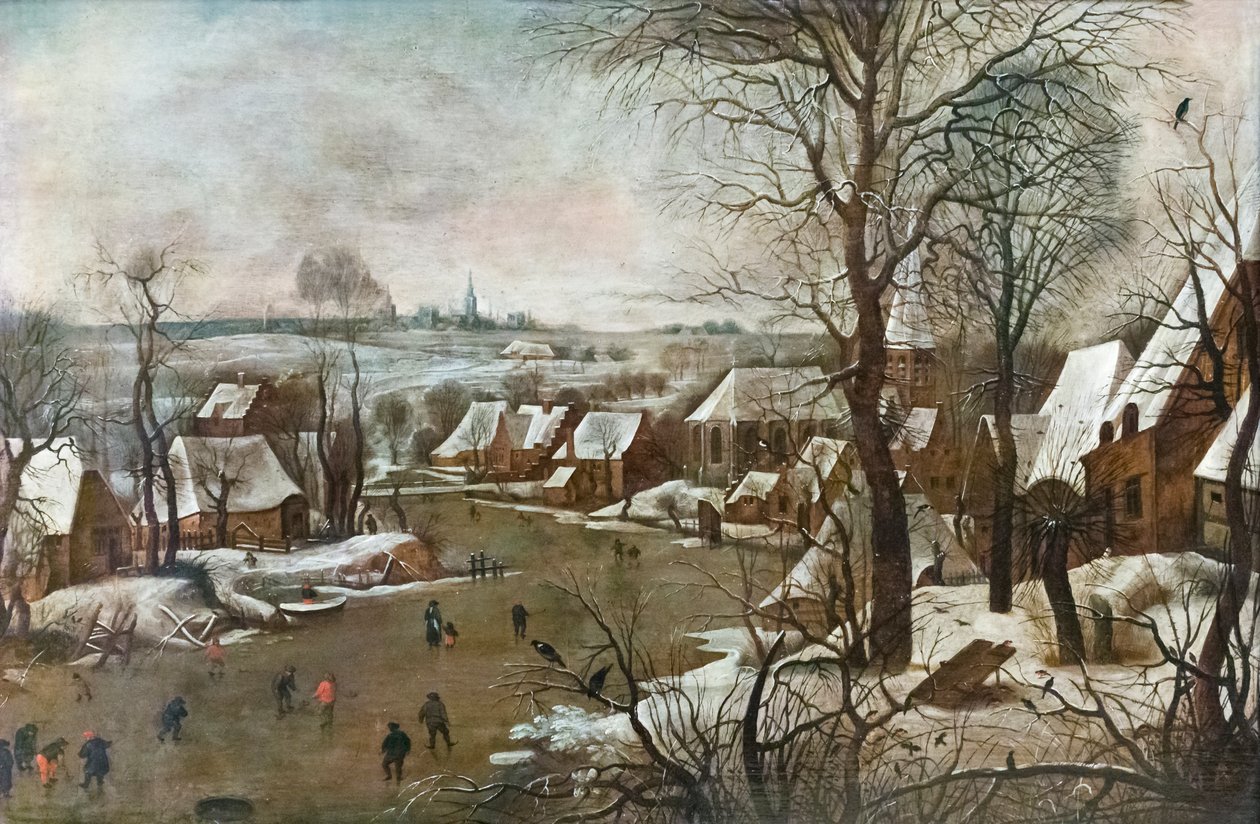Paisaje invernal de Pieter the Younger Brueghel