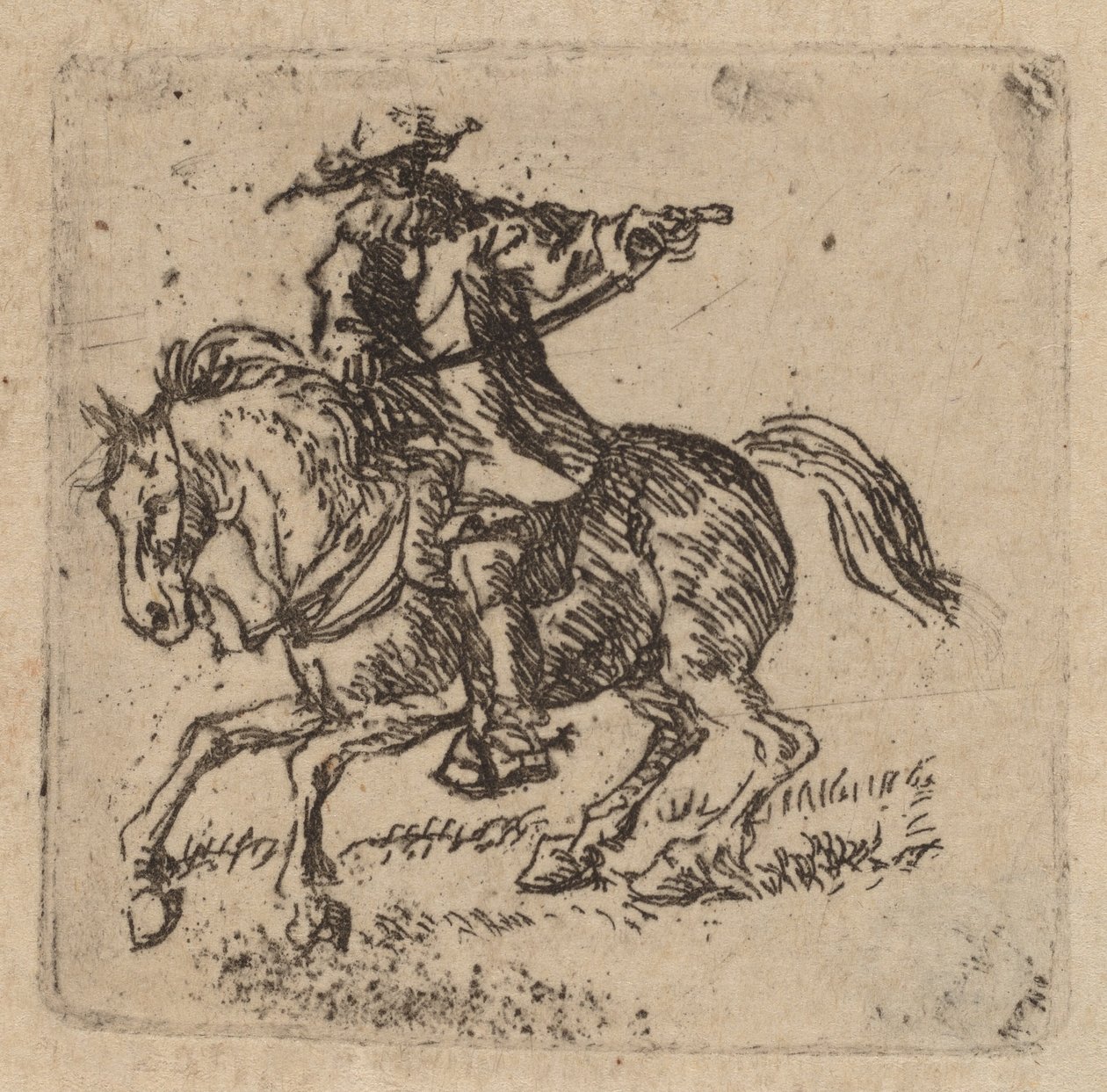 Jinete de Pieter van Laer