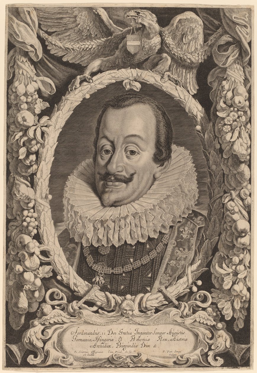 Fernando II de Pieter van Sompel after Pieter Claesz Soutman