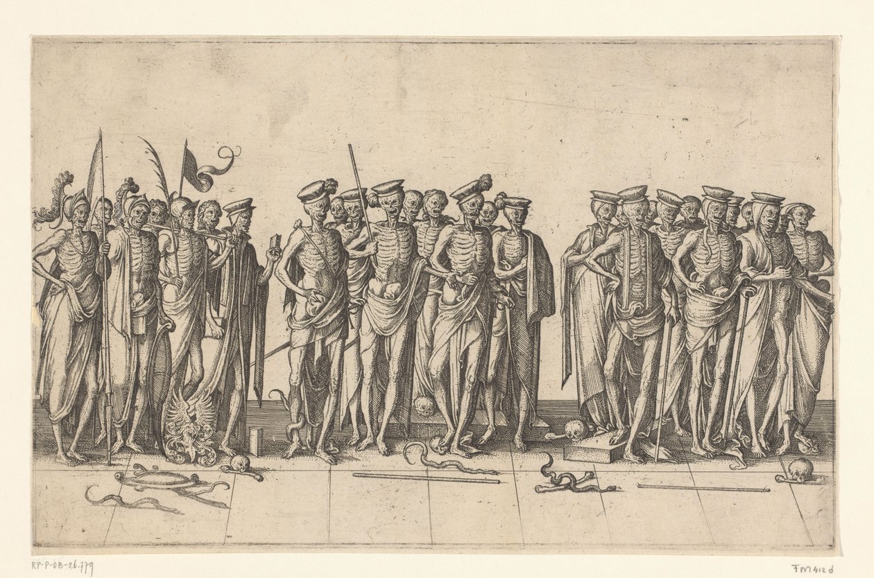 Procesión de los Muertos de Pieter van der Borcht (I)