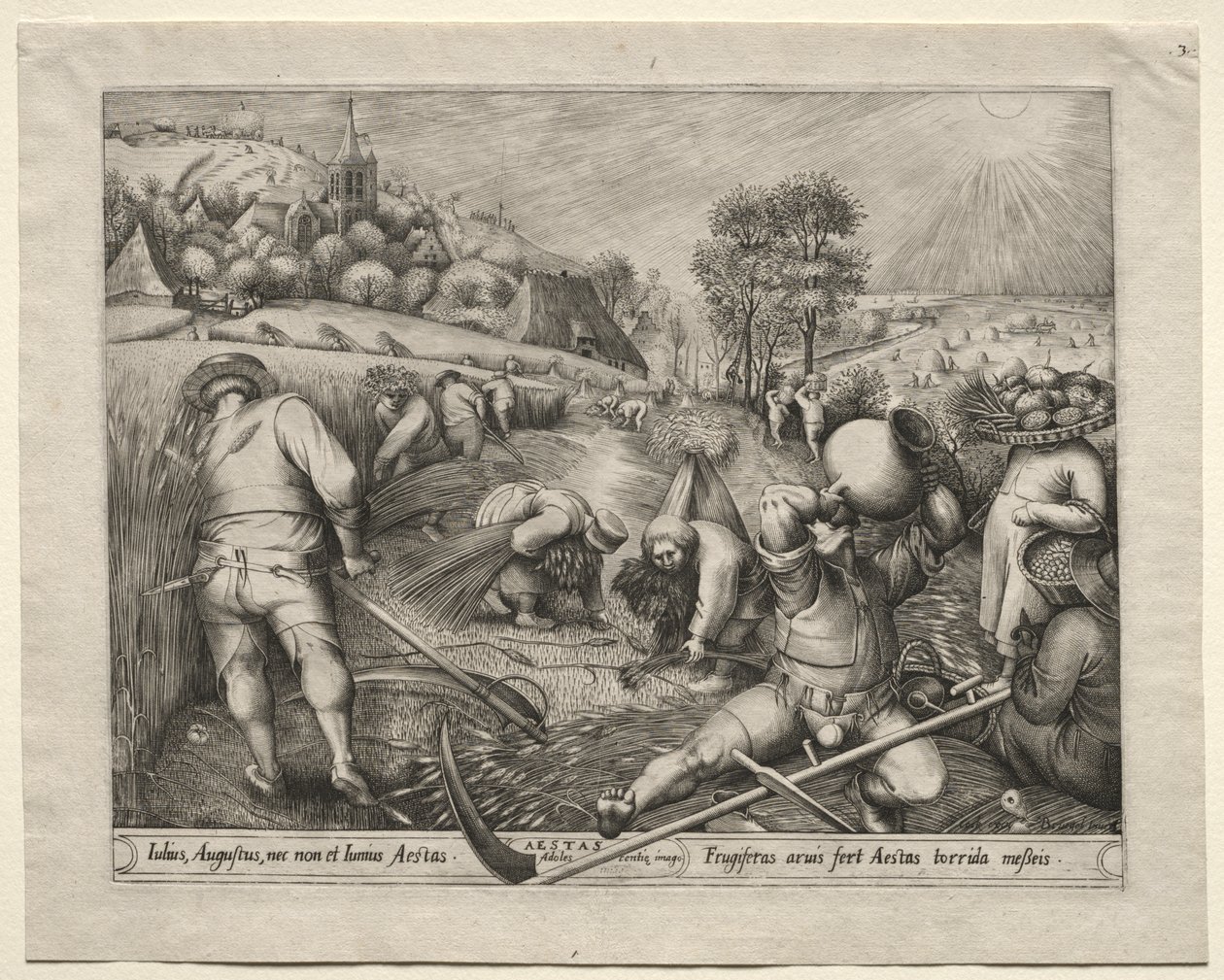 The Four Seasons:  Summer de Pieter van der Heyden