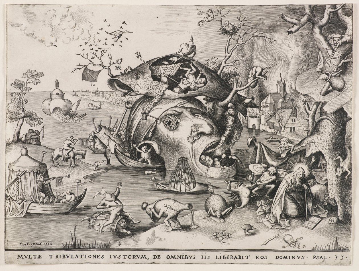 La Tentación de San Antonio de Pieter van der Heyden