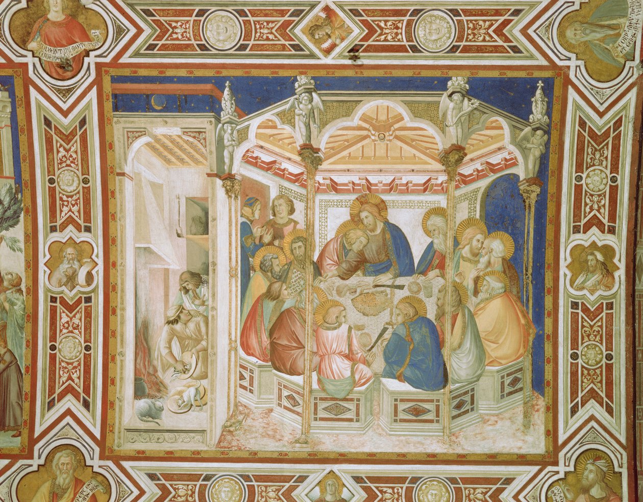 La Última Cena de Pietro Lorenzetti