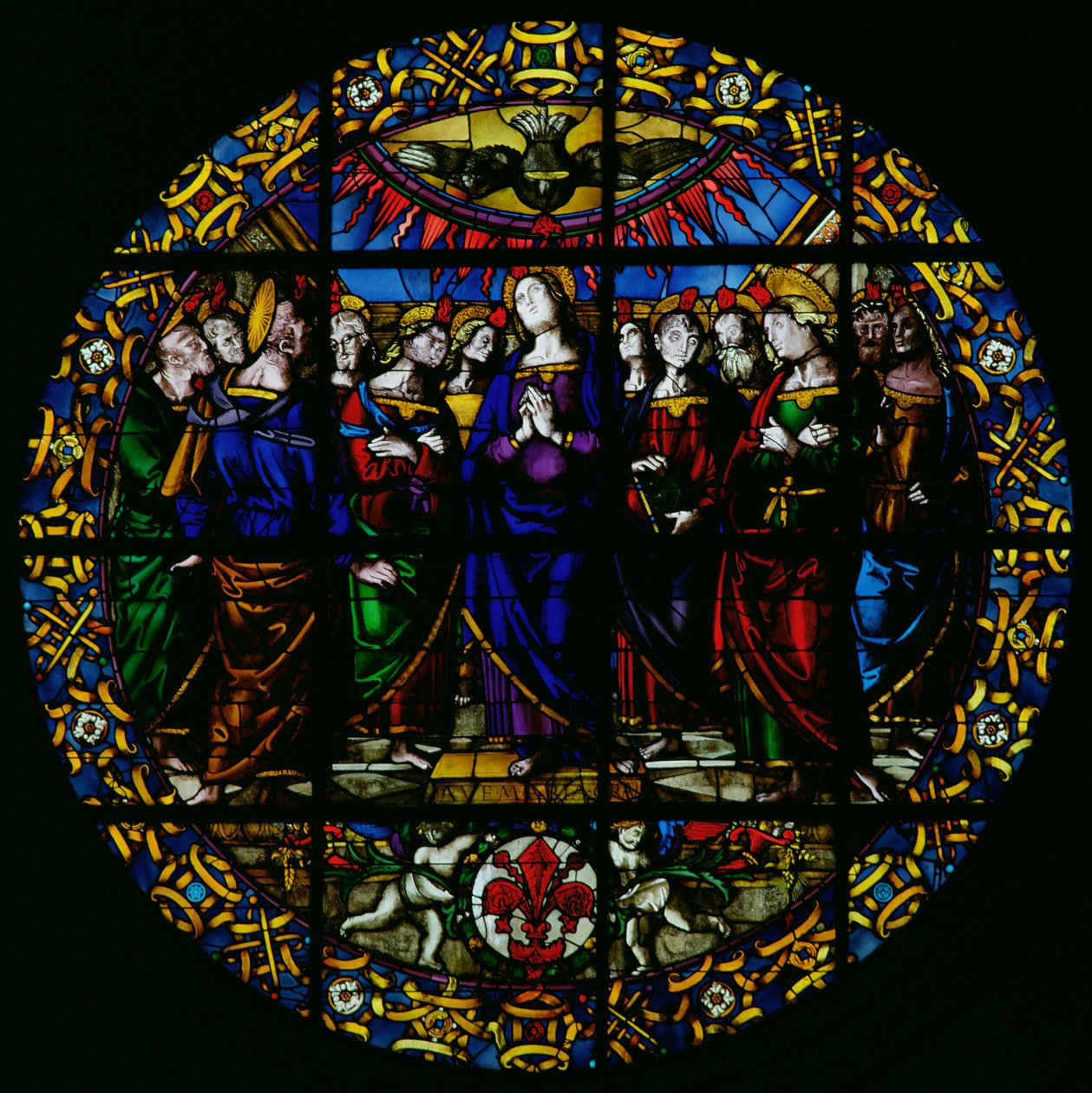 Ave María de Pietro Perugino