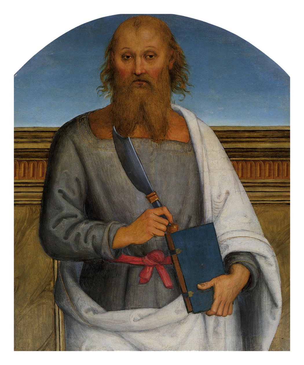 Pala de San Agustín (San Bartolomé) de Pietro Perugino