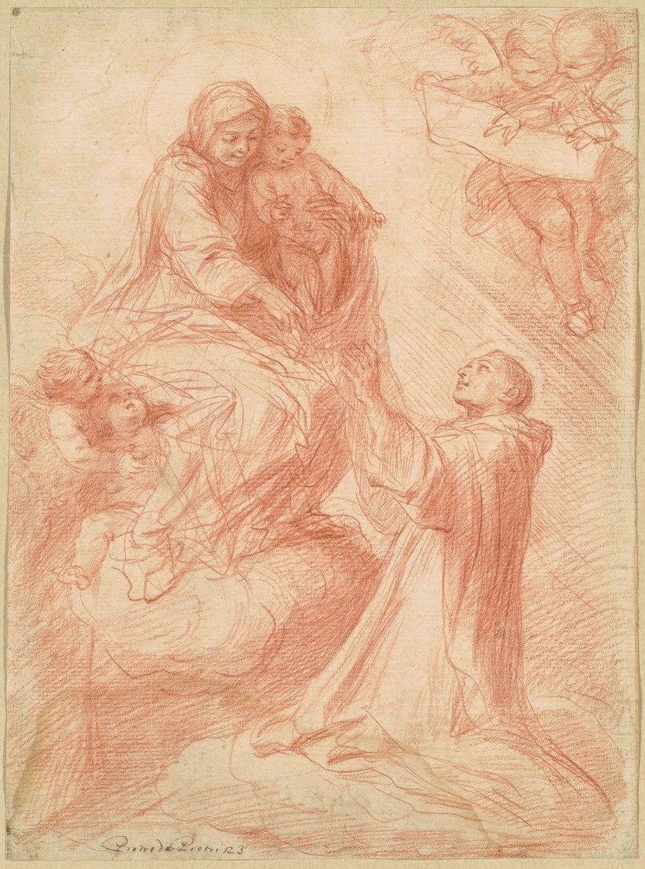 La Visión de Simón Stock de Pietro Antonio de Pietri
