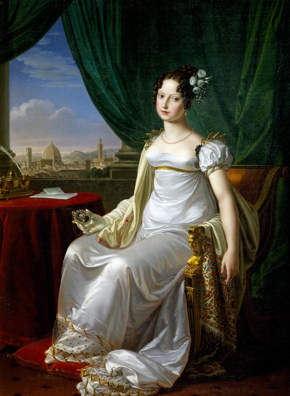 Retrato de María Teresa de Austria de Pietro Benvenuti