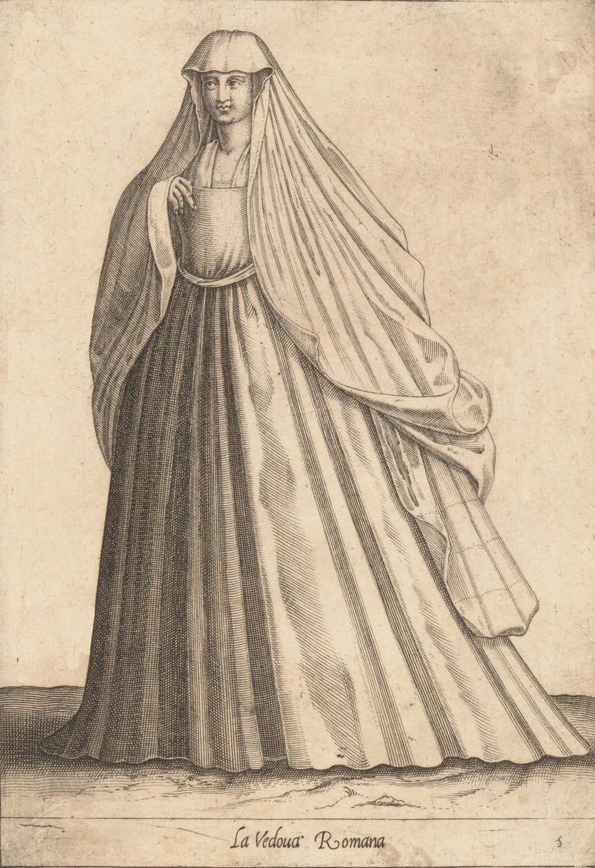 La viuda romana de Pietro Bertelli.