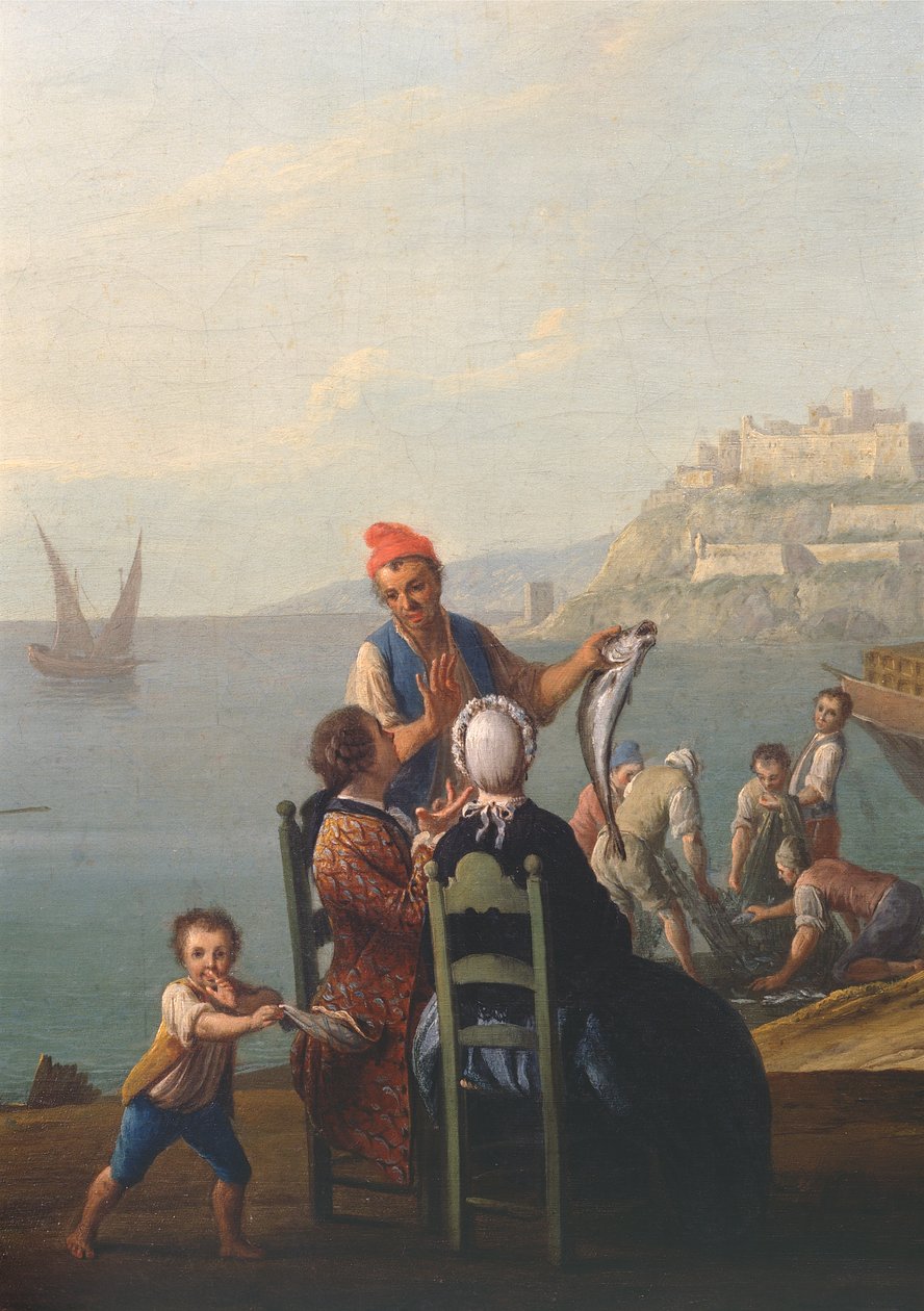 Pescadera (detalle) de Pietro Fabris