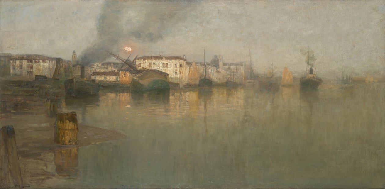 Venecia ("De sole e luna") de Pietro Fragiacomo
