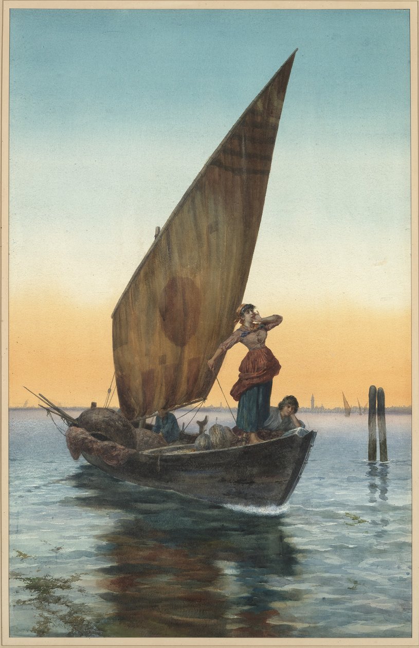 El Gran Canal de Venecia de Pietro Gabrini