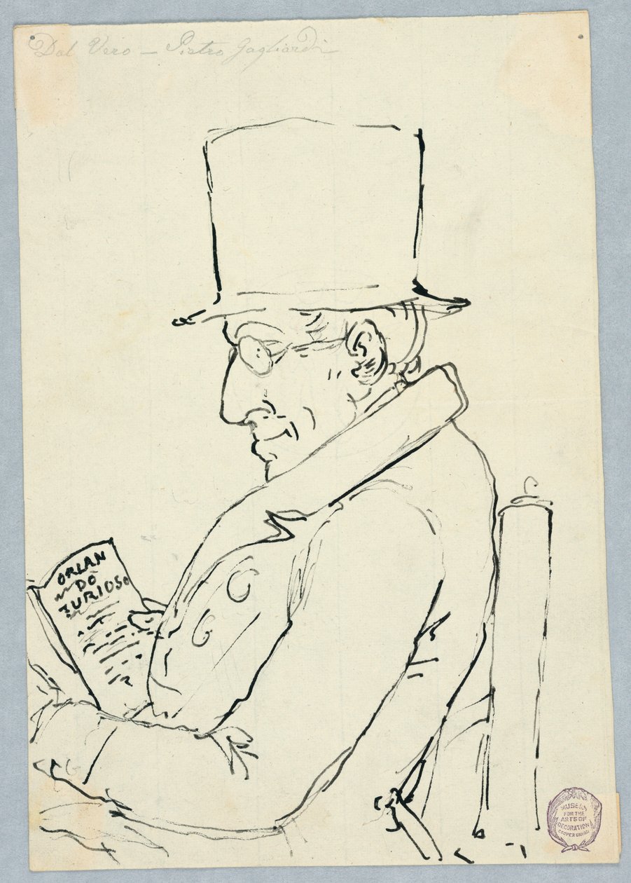 Retrato de un hombre de Pietro Gagliardi