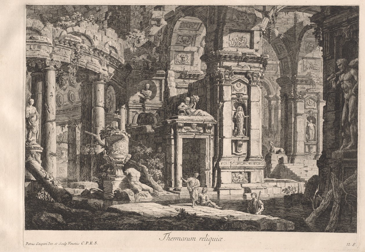 Thermarum reliquiae de Pietro Gaspari