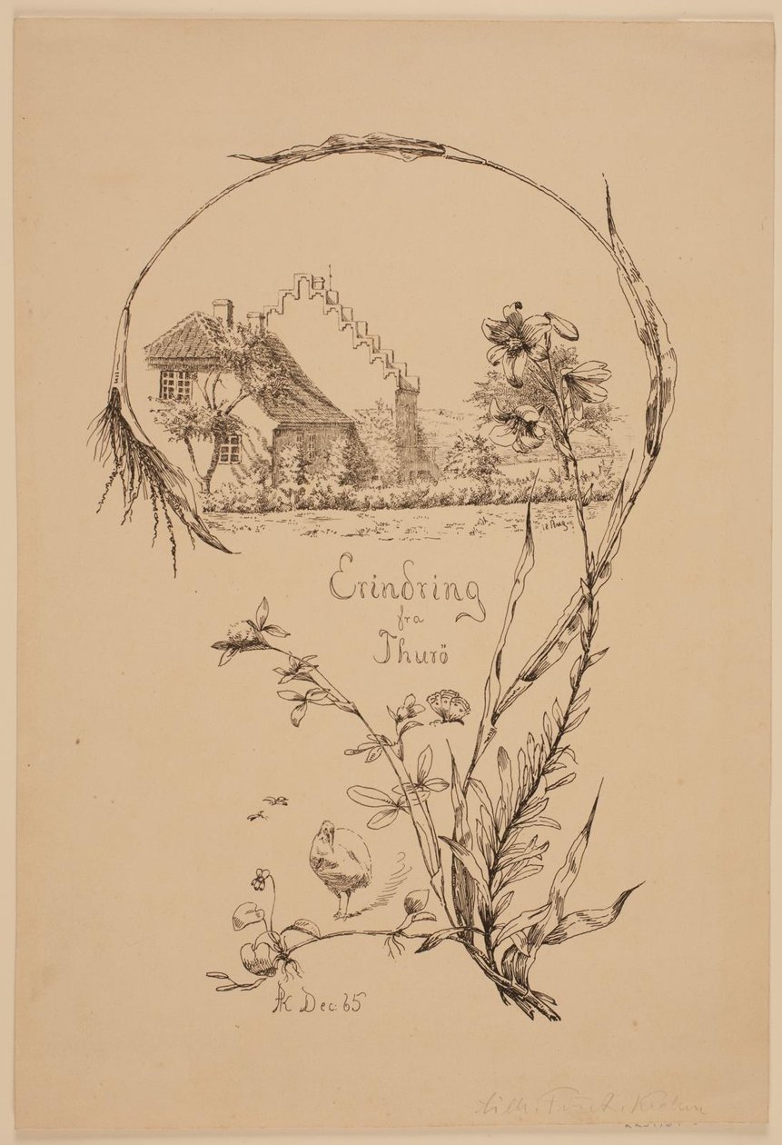 Recuerdo de Thurø de Pietro Købke Krohn