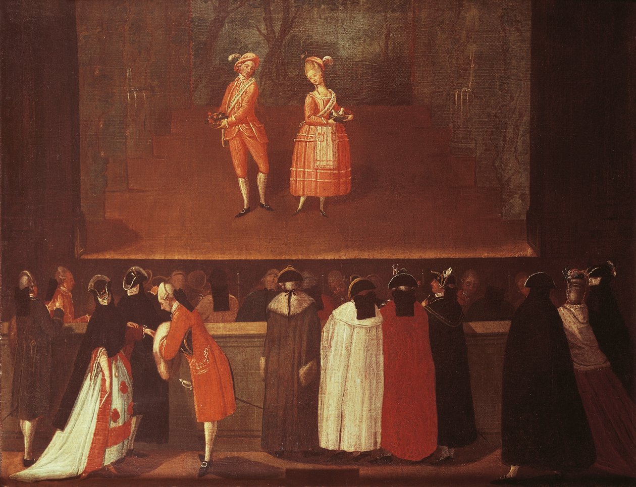 Intervalo, de la Escuela de Pietro Longhi de Pietro Longhi