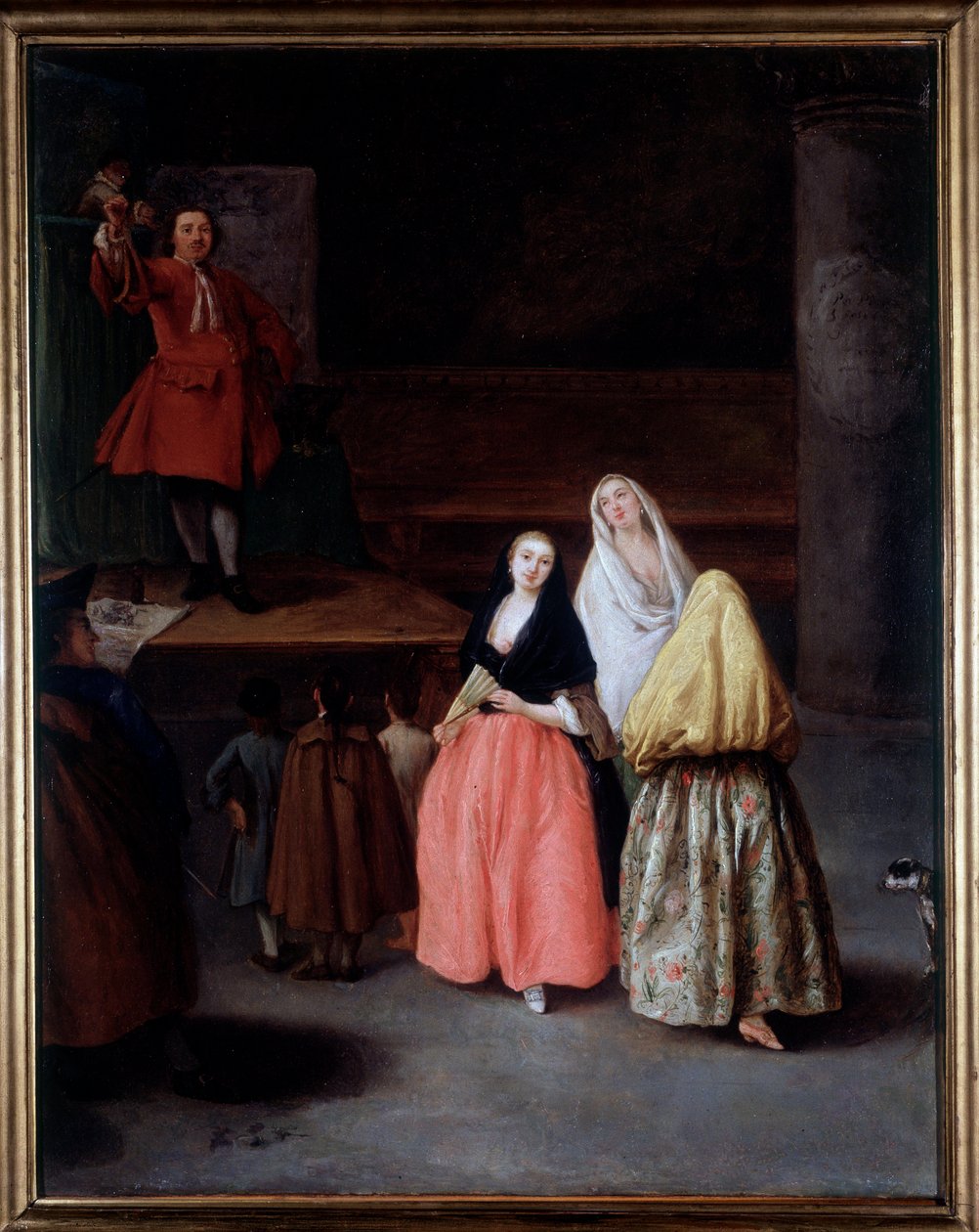 El charlatán de Pietro Longhi