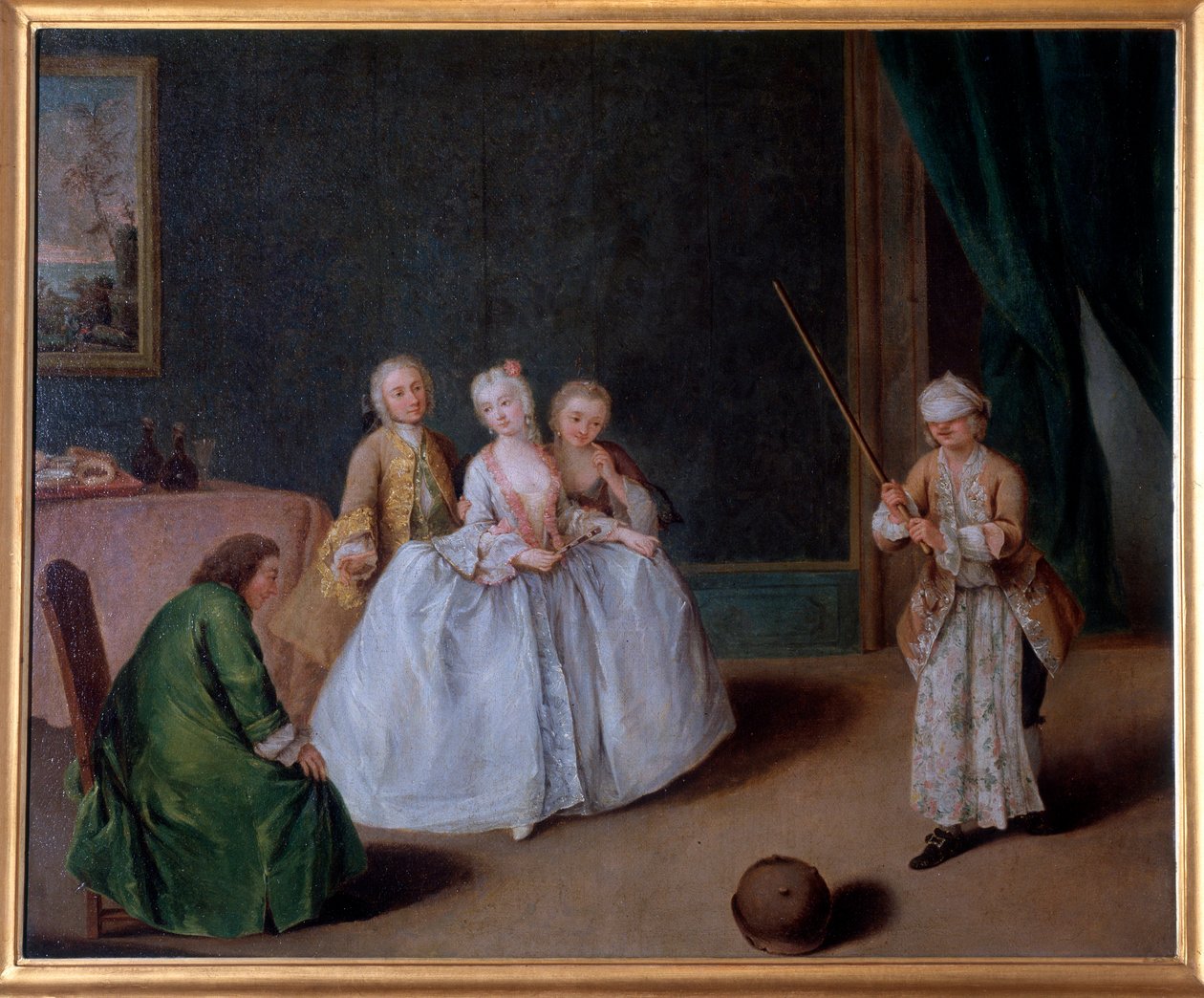 El juego de la olla de Pietro Longhi