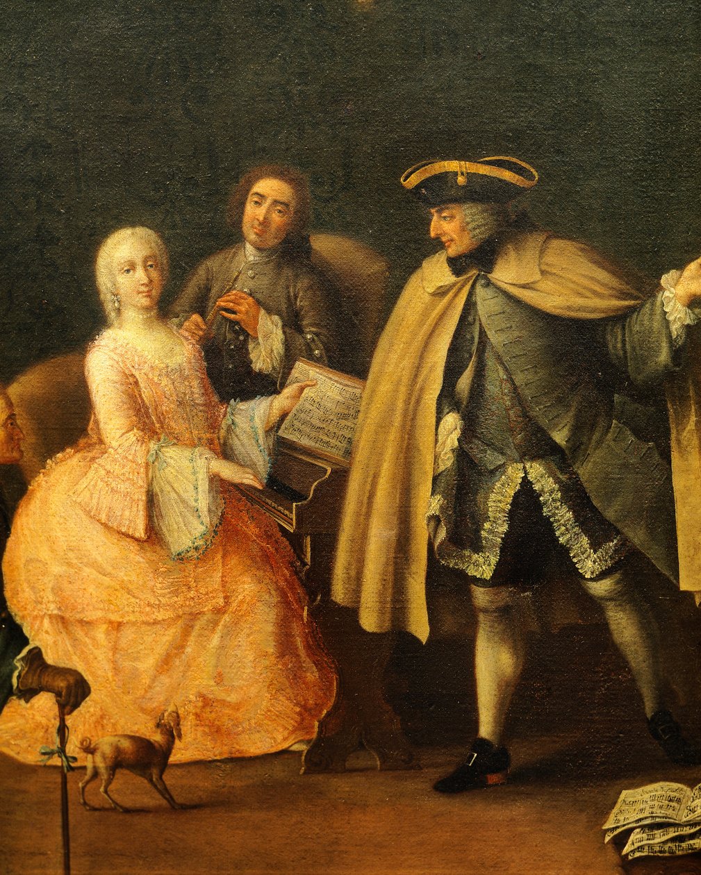 El maestro de música de Pietro Longhi