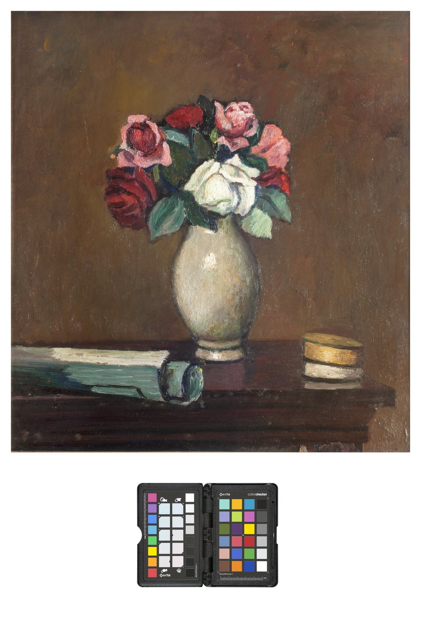 Jarrón de Rosas de Pietro Marussig