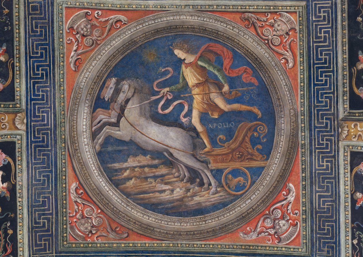 Alegoría de Apolo de Pietro Perugino