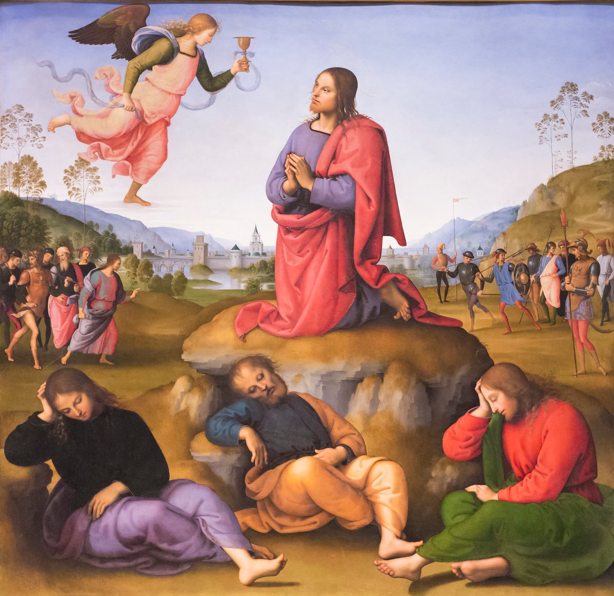 La agonía en el jardín de Pietro Perugino