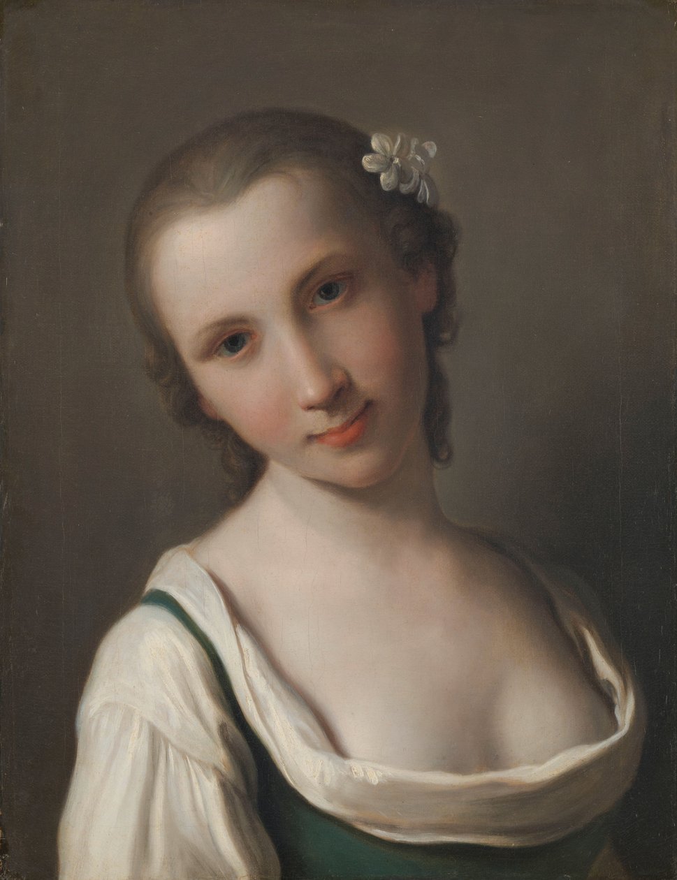 Una mujer joven de Pietro Antonio Rotari