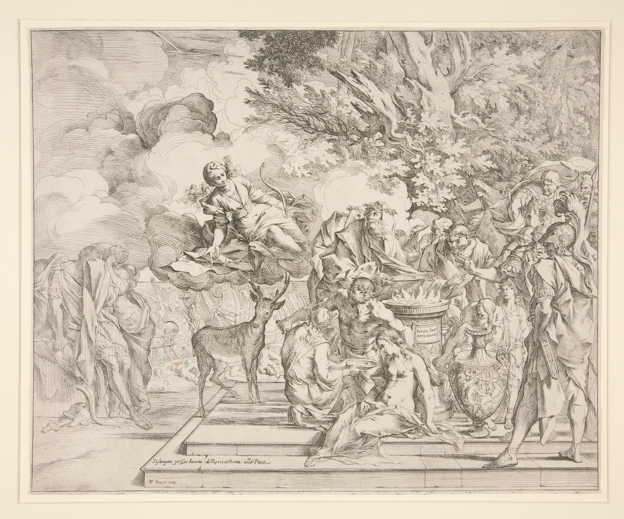 El sacrificio de Ifigenia de Pietro Testa