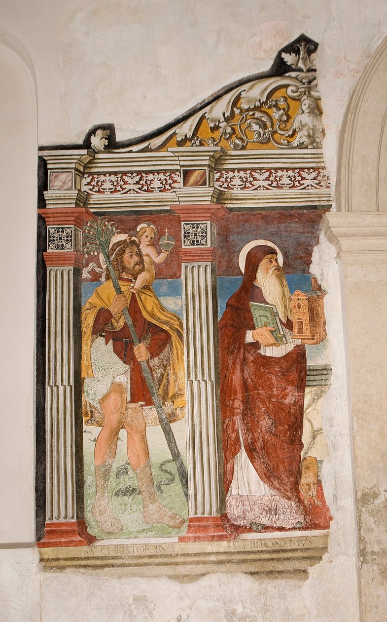 Fresco (detalle) de Pietro da Vicenza