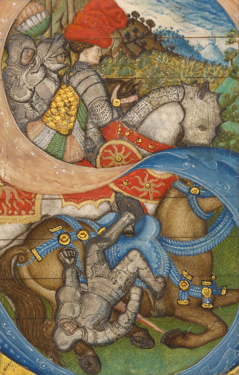 Corte de un Gradual de Pisanello