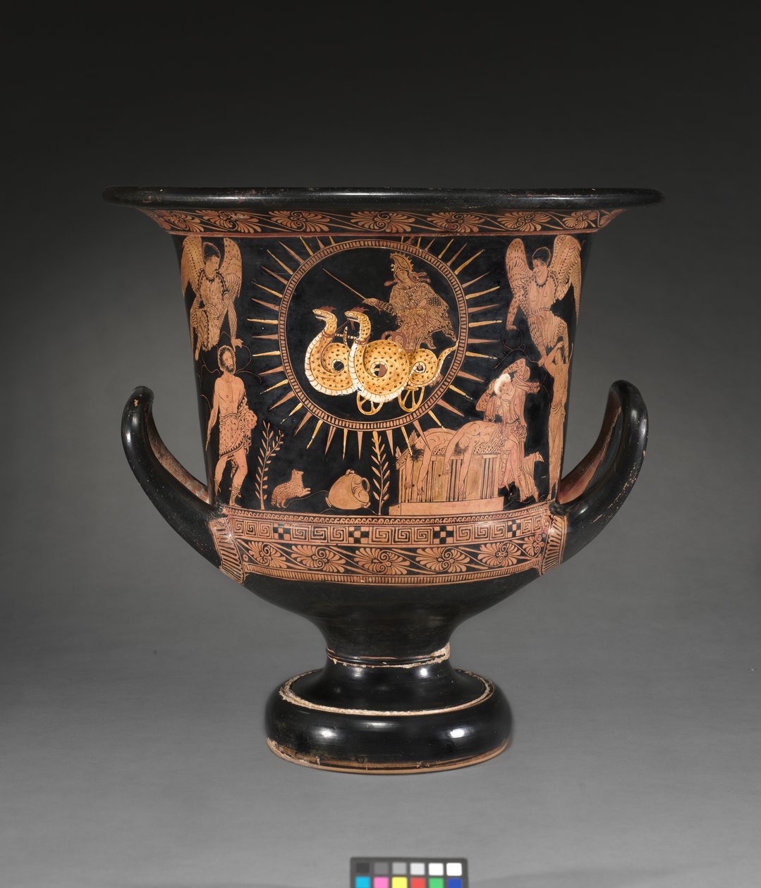 Cáliz-Crátera Lucana, c.400 a.C. de Policoro Painter
