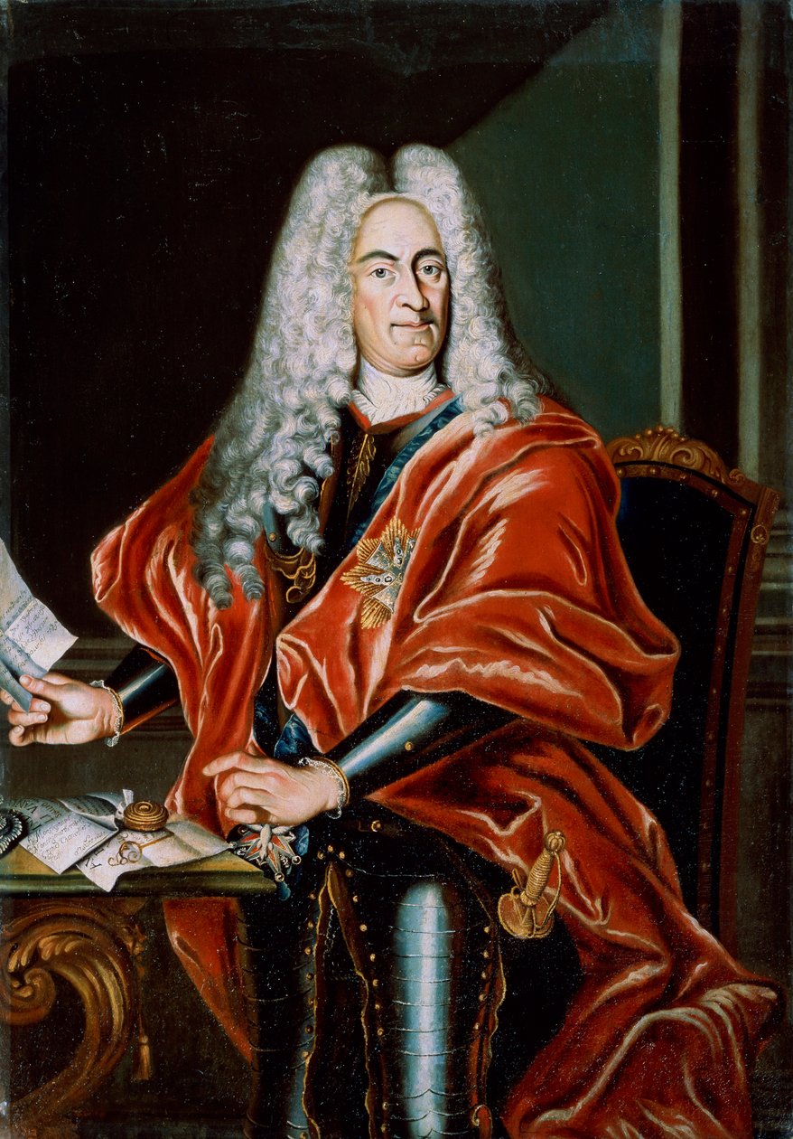 Retrato de un hombre, siglo XVIII de Polish Master