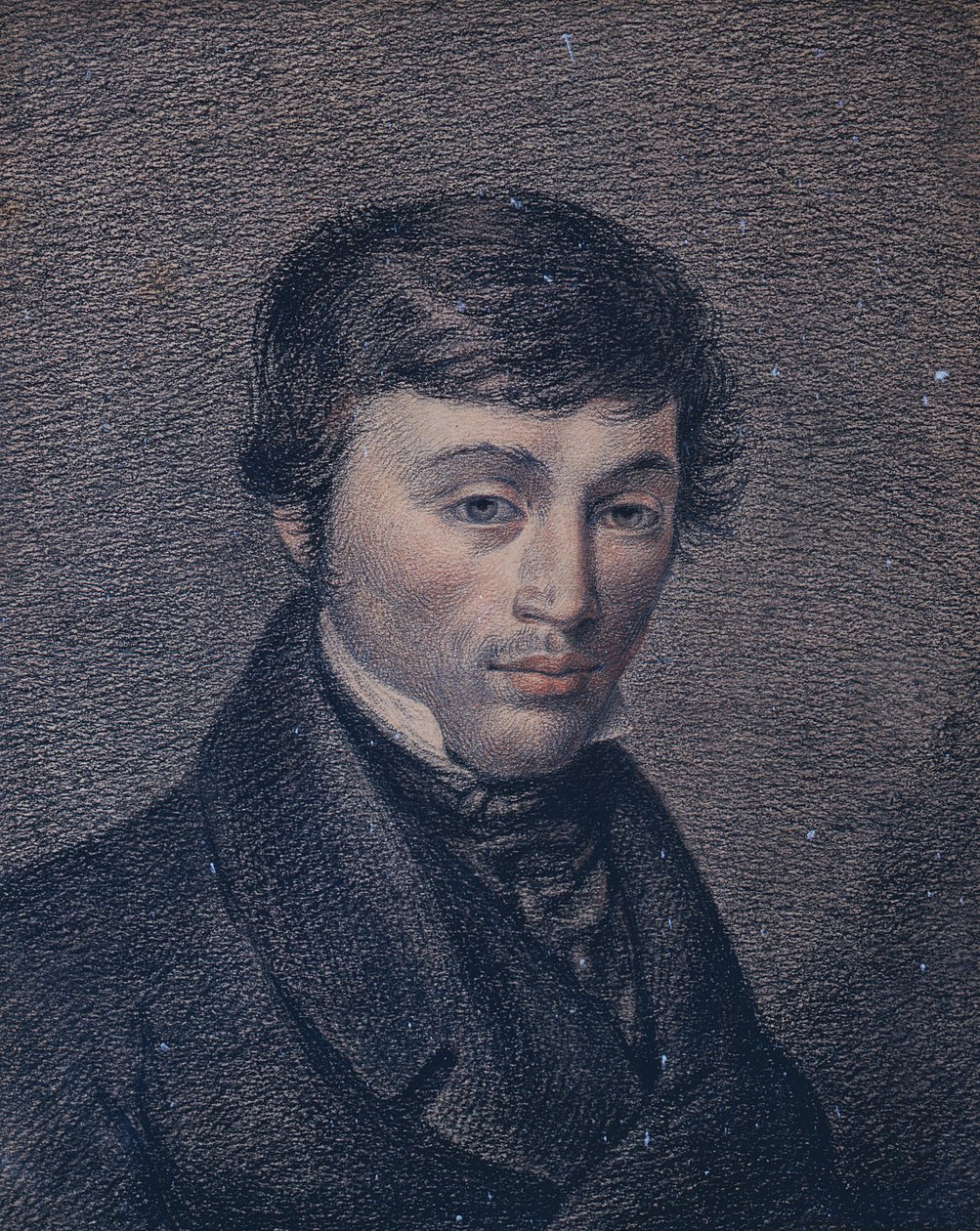 Retrato de Adam Bernard Mickiewicz (1798-1855) de Polish School