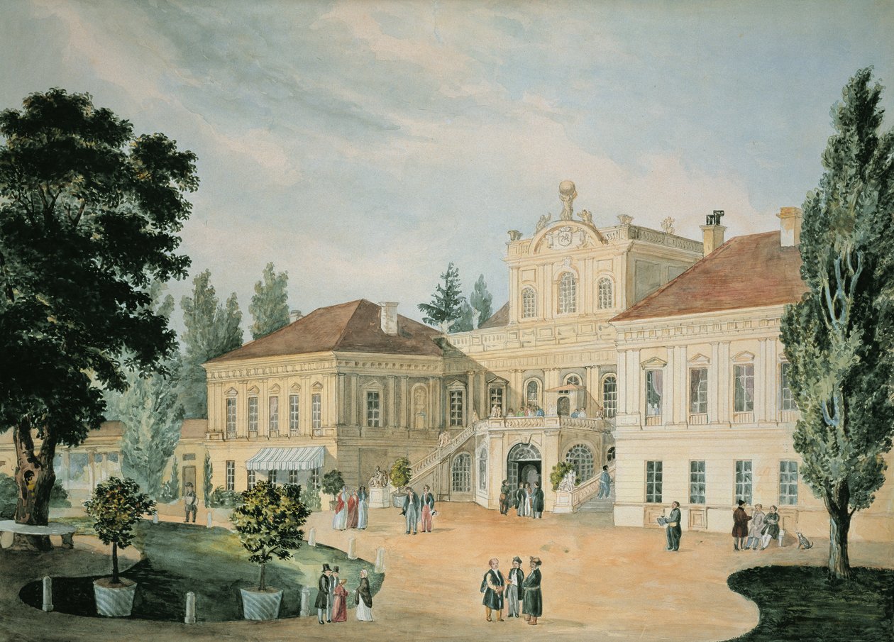 Palacio de Pulawy, 1842 de Polish School