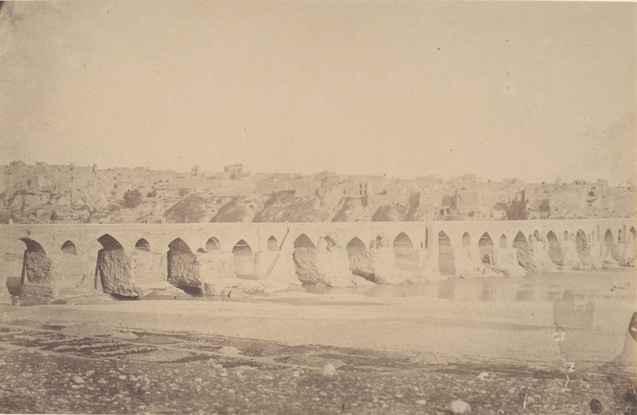 [El puente en Dizfoul] de Possibly by Luigi Pesce.