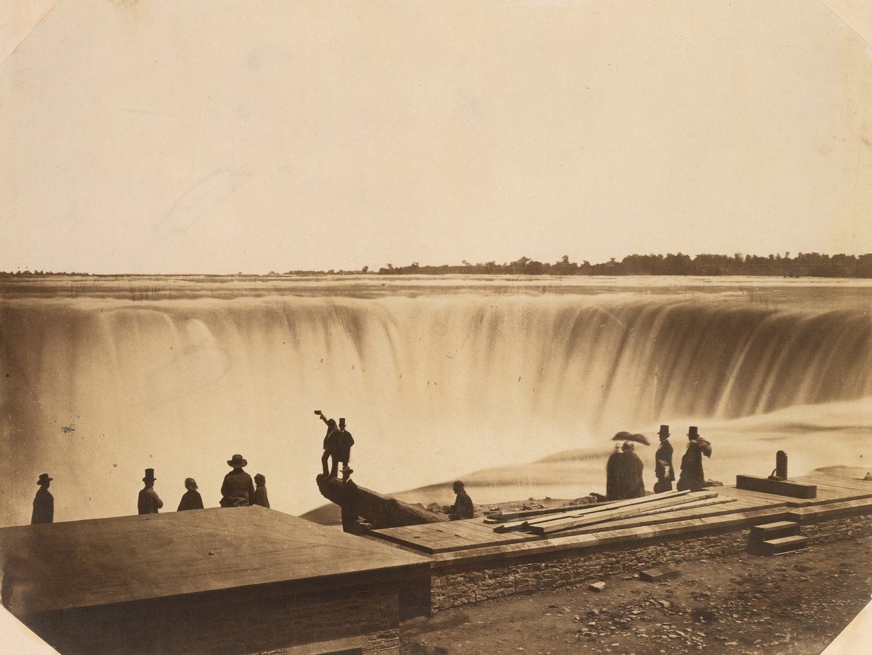 Cataratas del Niágara, ca. 1855 de Possibly by Silas A. Holmes.