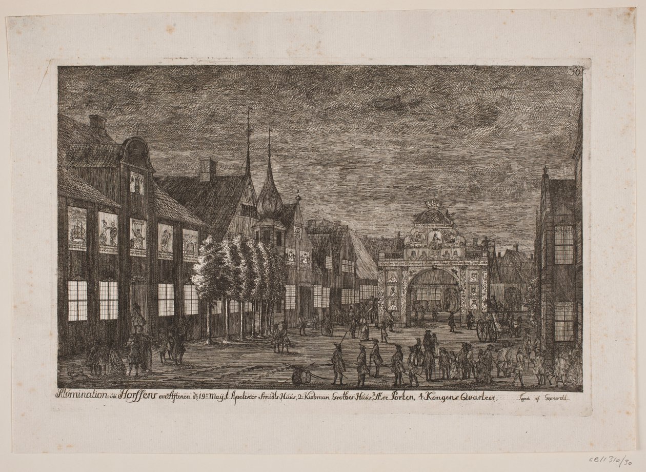 Iluminación en Horsens de Poul Isac Grønvold