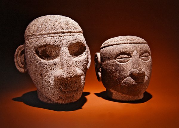 Cabezas, Costa Rica de Pre Columbian Pre Columbian